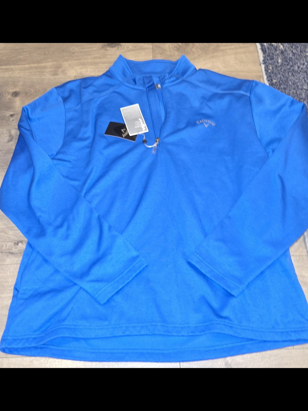 Callaway Men’s Blue Quarter-Zip Pullover Jacket XXL